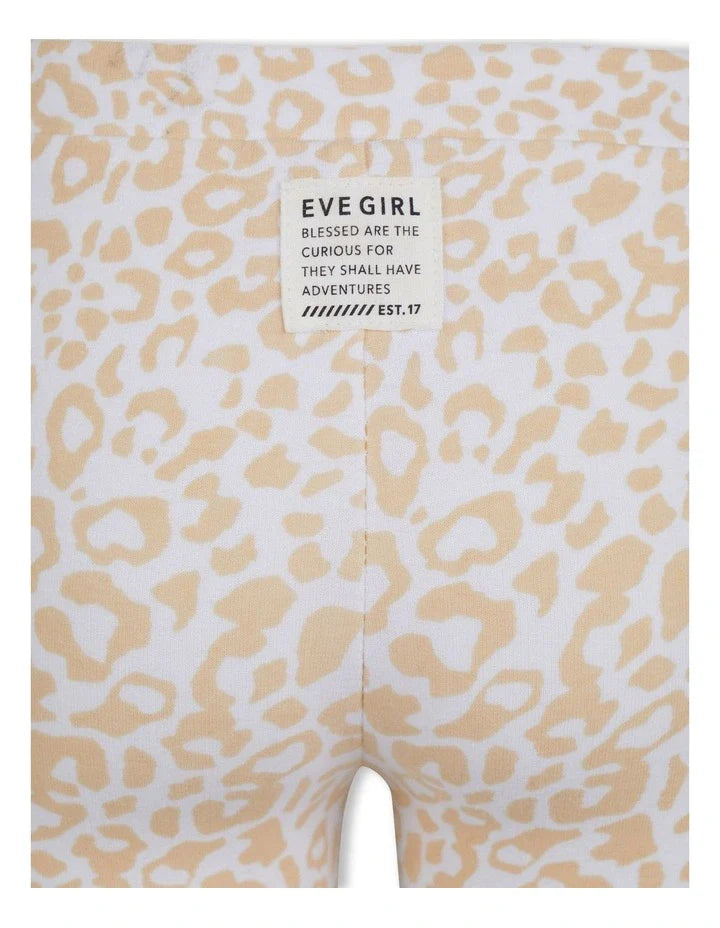 Eve Girl Wild Cat Bike Short Print Girls 3