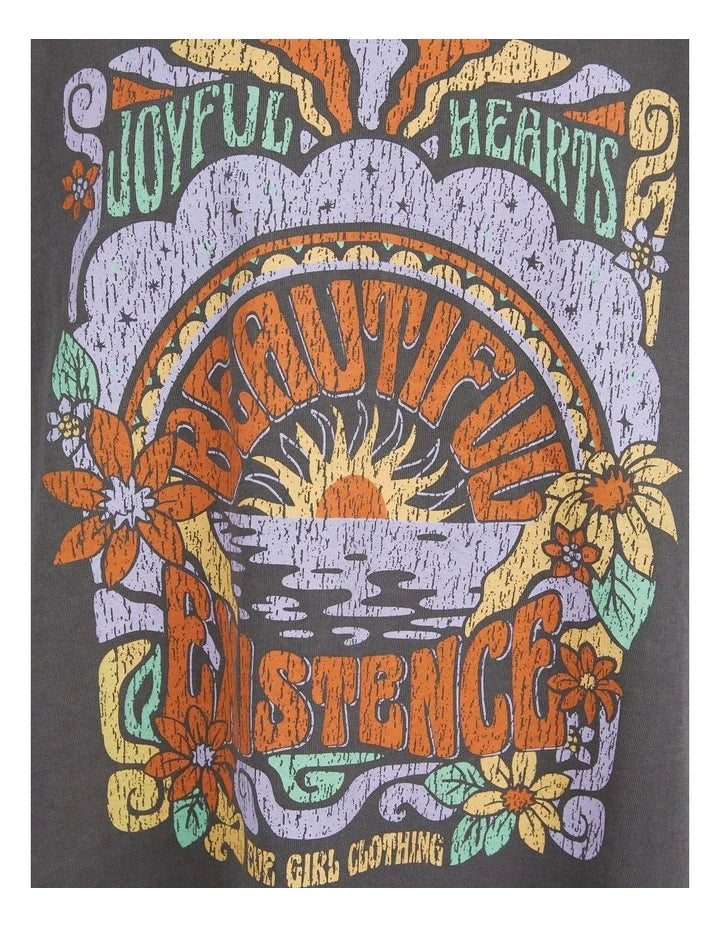 Eve Girl Existence Tee Charcoal Girls 10