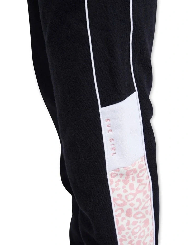 Eve Girl Base Trackpant Black 4-6