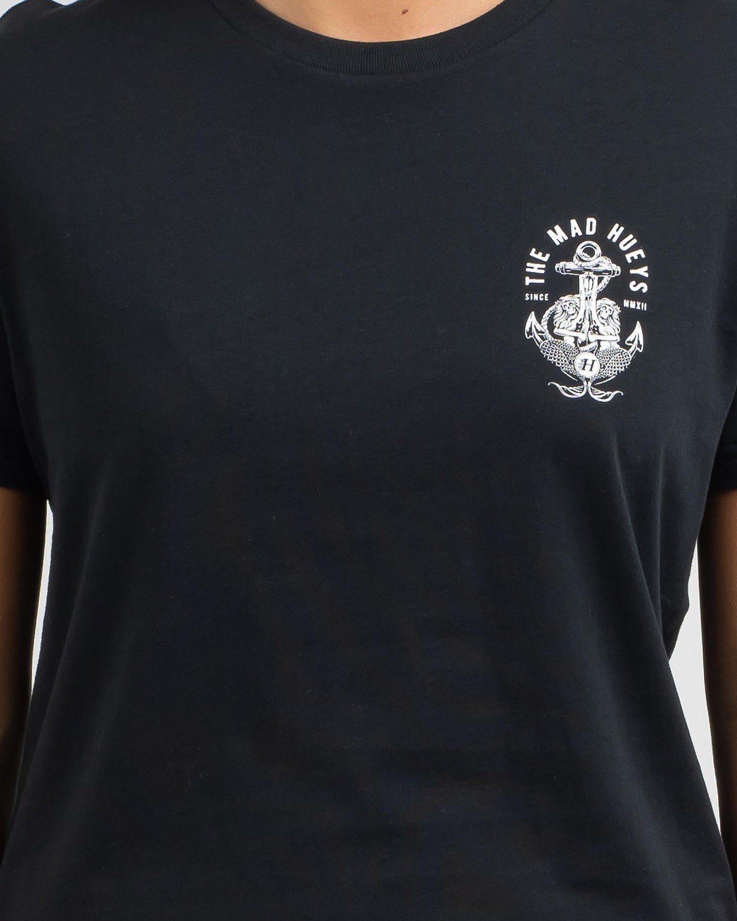 The Mad Hueys - TROUBLE IN PARADISE- WOMENS SS TEE - Size L - TheSquarePeg
