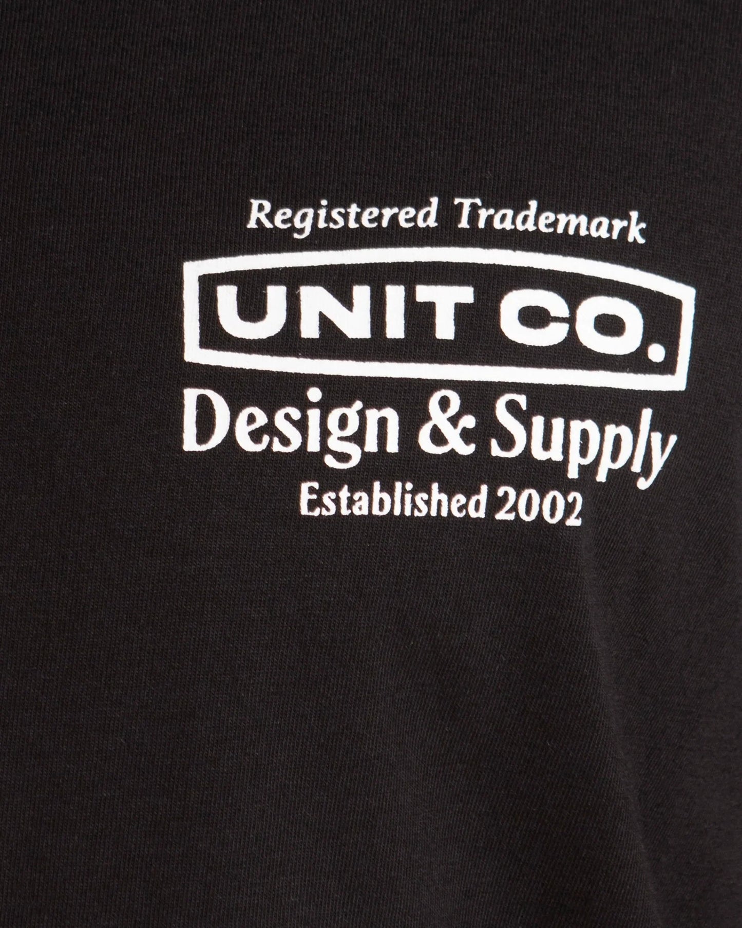 UNIT Mens Tee - Outlook Black Sml