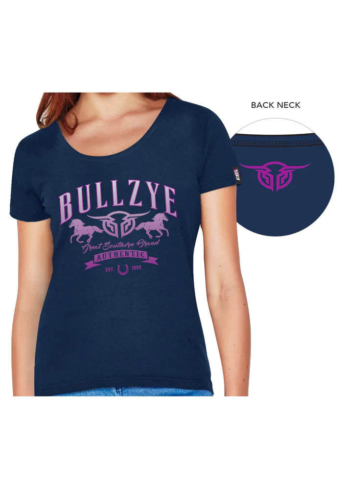 Bullzye Ladies Great Southern Crew Neck Tee