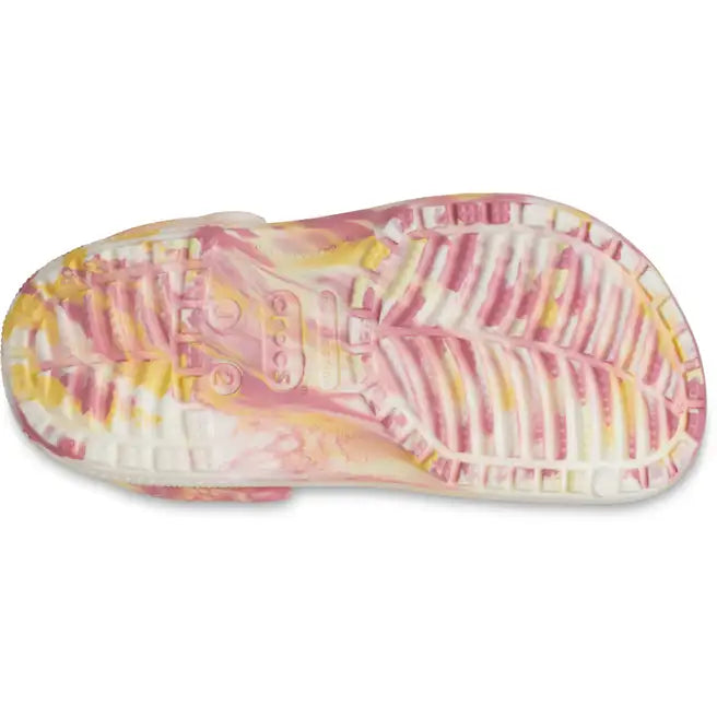 Crocs Kids Classic Glow Marbled Clog
