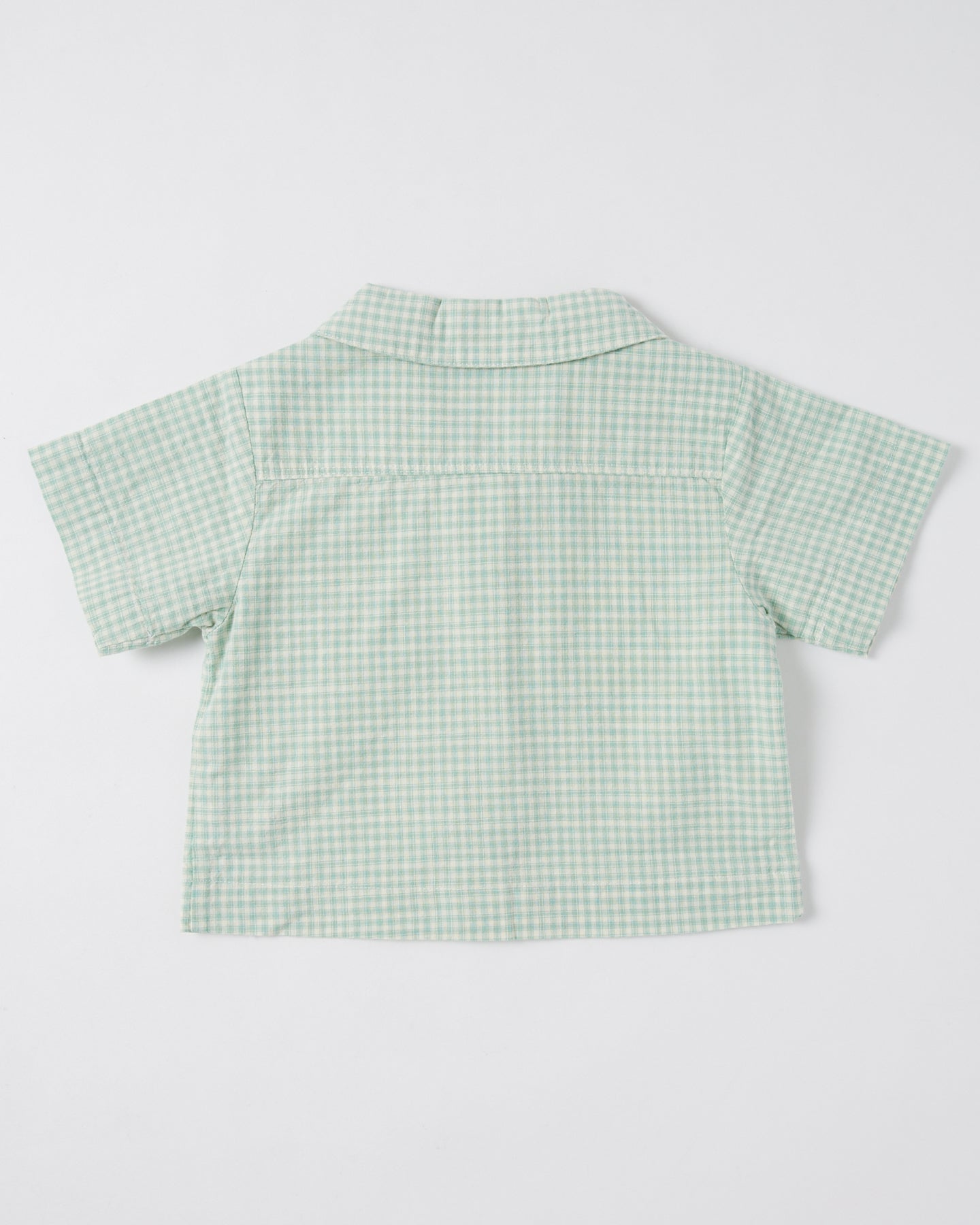 Eve Girl Sadie Check Shirt Green - TheSquarePeg
