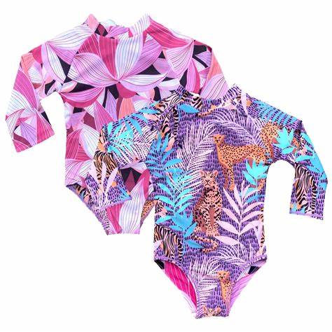 Lotus Pride Reversible One-Piece - Back Zipper Print