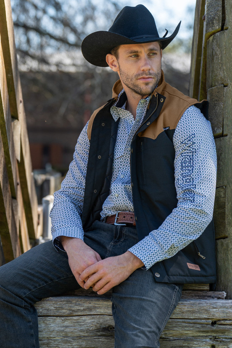 Wrangler Mens Spencer Vest - TheSquarePeg