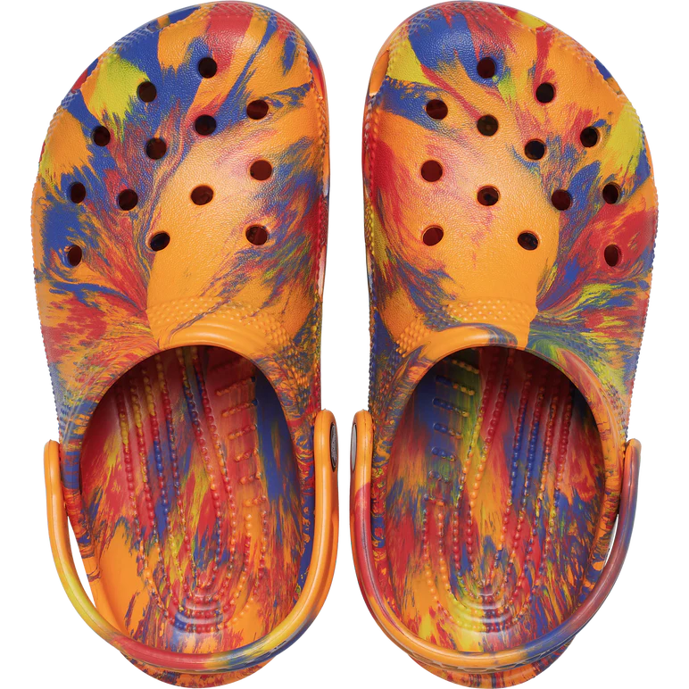 Crocs Toddler Classic Marbled Clog