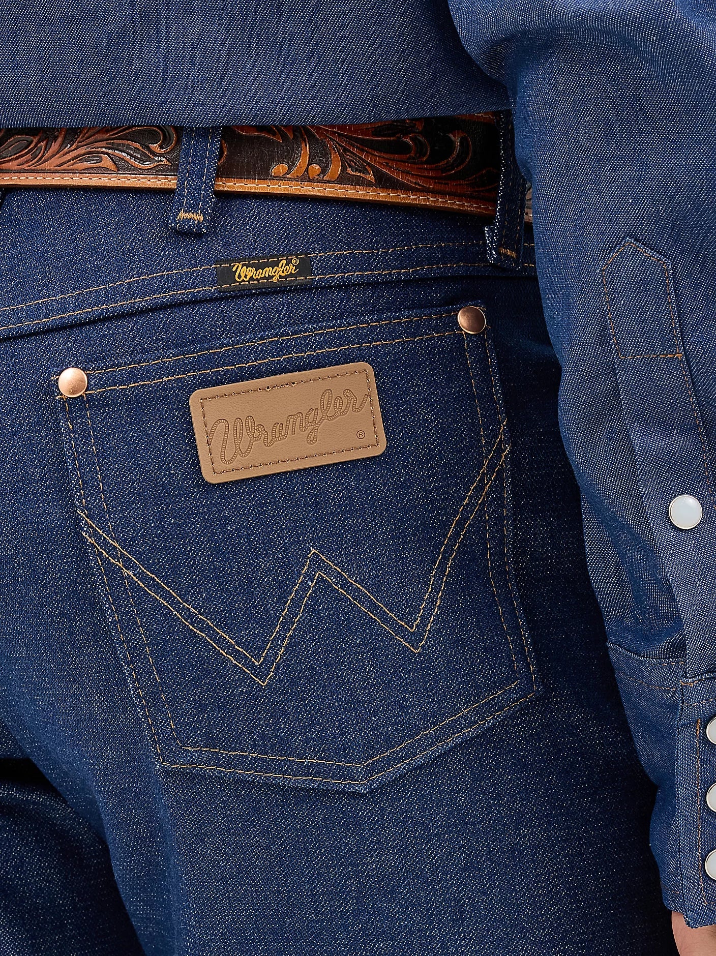 Wrangler MENS COWBOY CUT ORIGINAL JEAN - 34 inch Leg