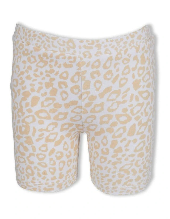 Eve Girl Wild Cat Bike Short Print Girls 3