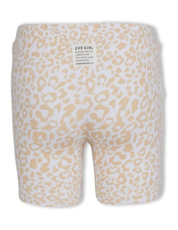 Eve Girl Wild Cat Bike Short Print Girls 3