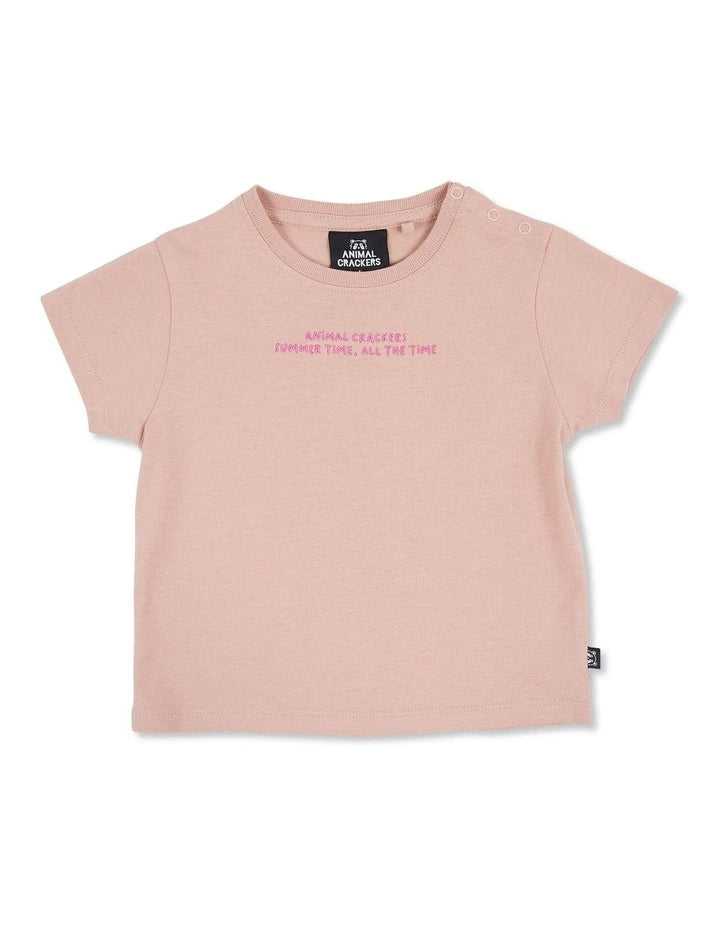 Animal Cracker Peace Tee Baby - TheSquarePeg