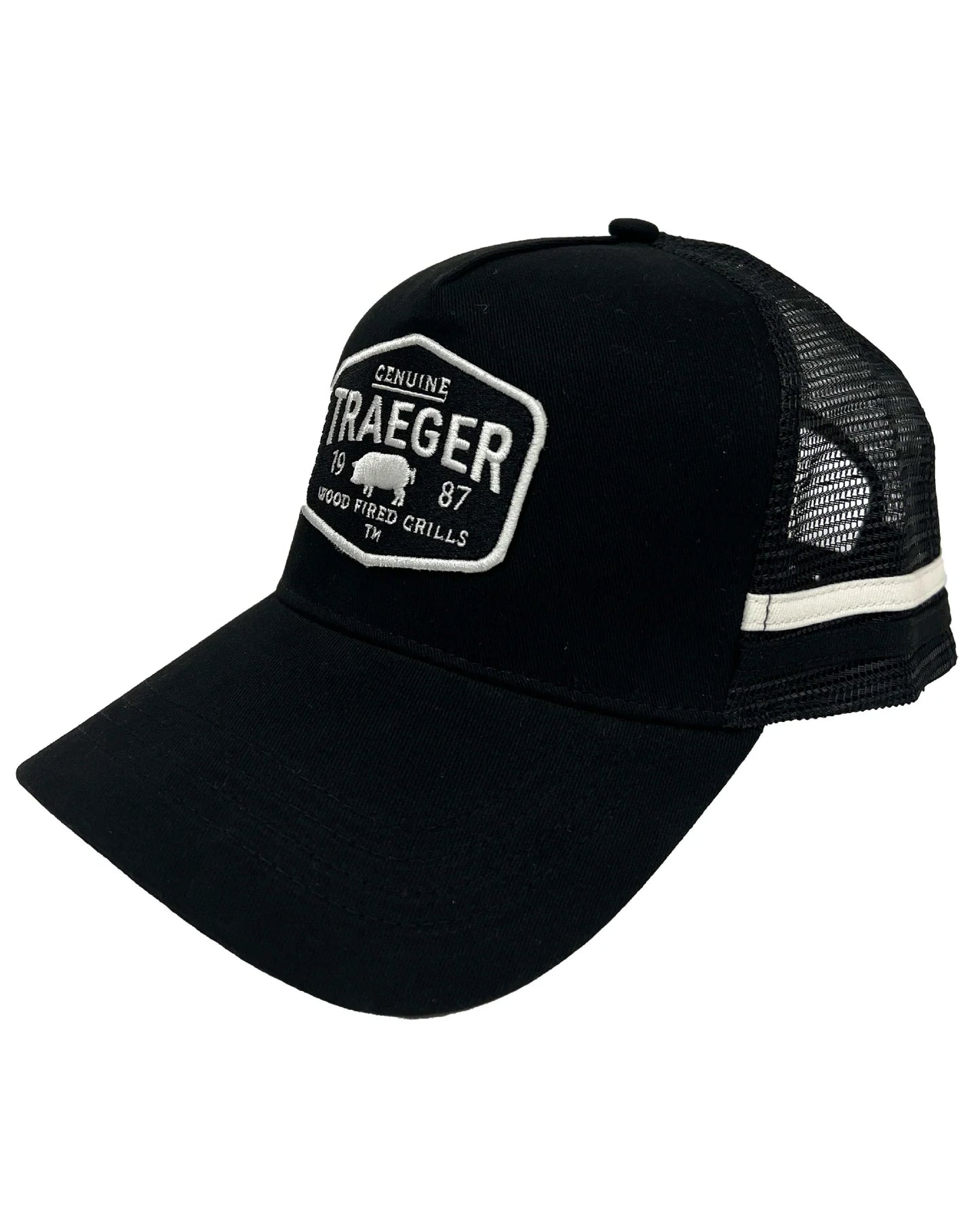 Traeger Trading Post Trucker Hat Black/White - TheSquarePeg
