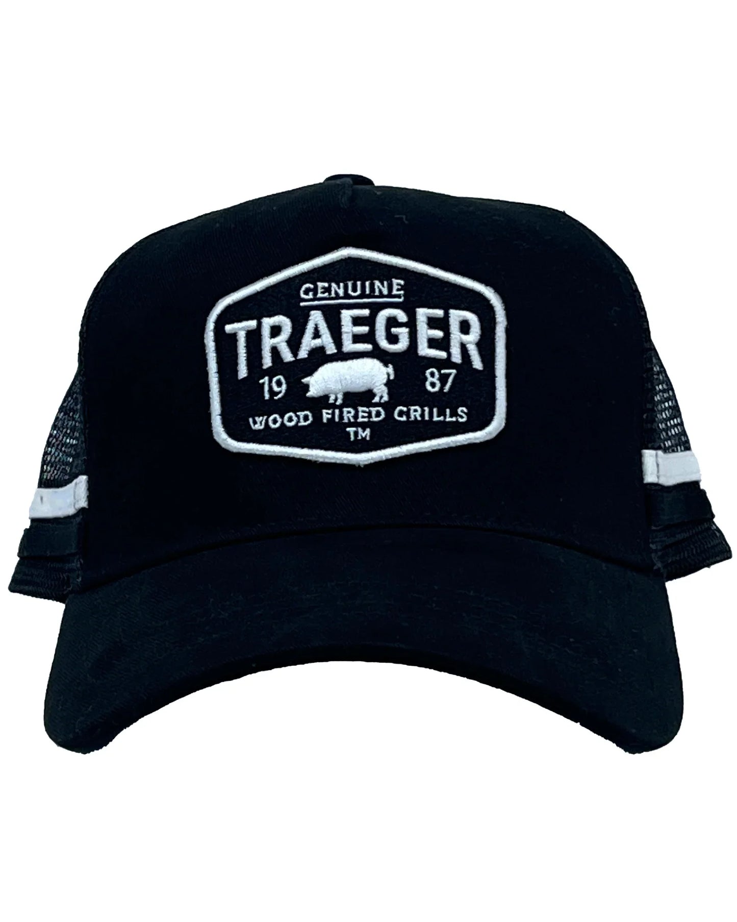 Traeger Trading Post Trucker Hat Black/White - TheSquarePeg