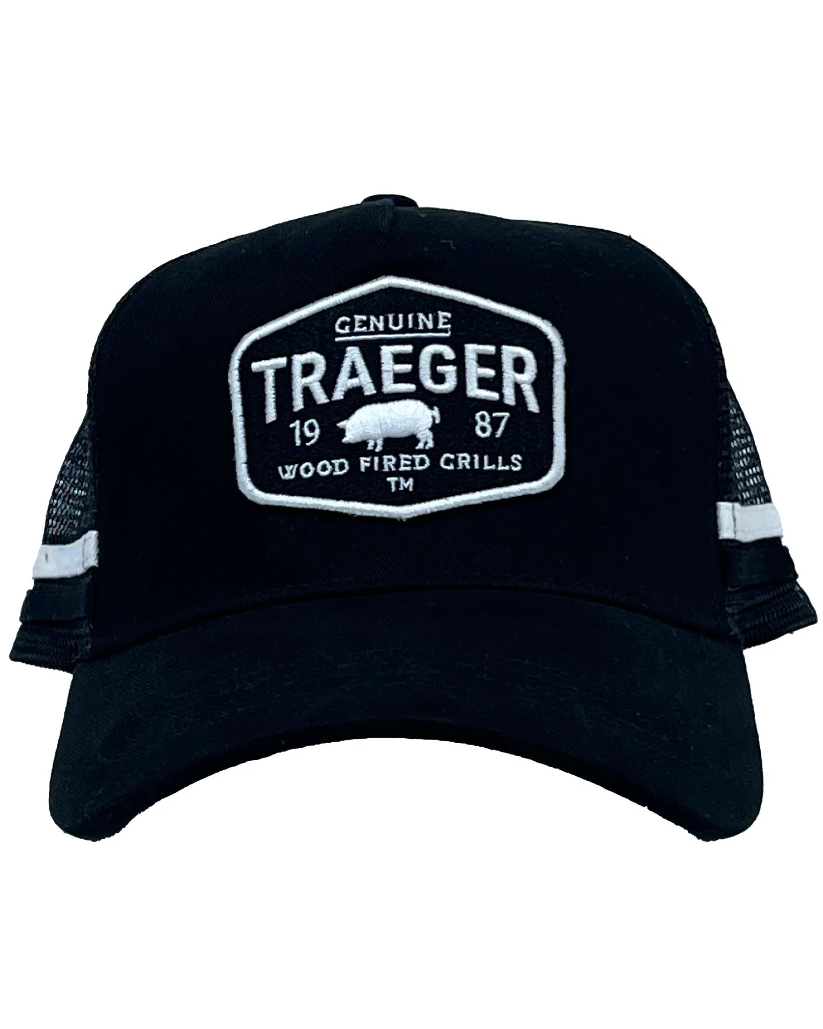 Traeger Trading Post Trucker Hat Black/White - TheSquarePeg