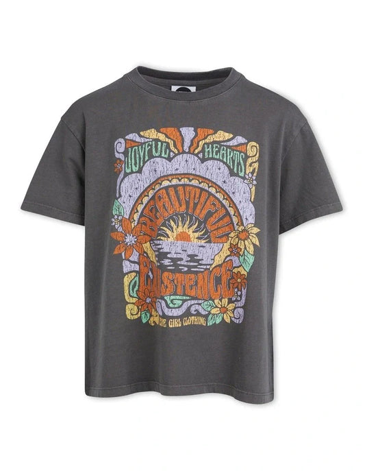 Eve Girl Existence Tee Charcoal Girls 10