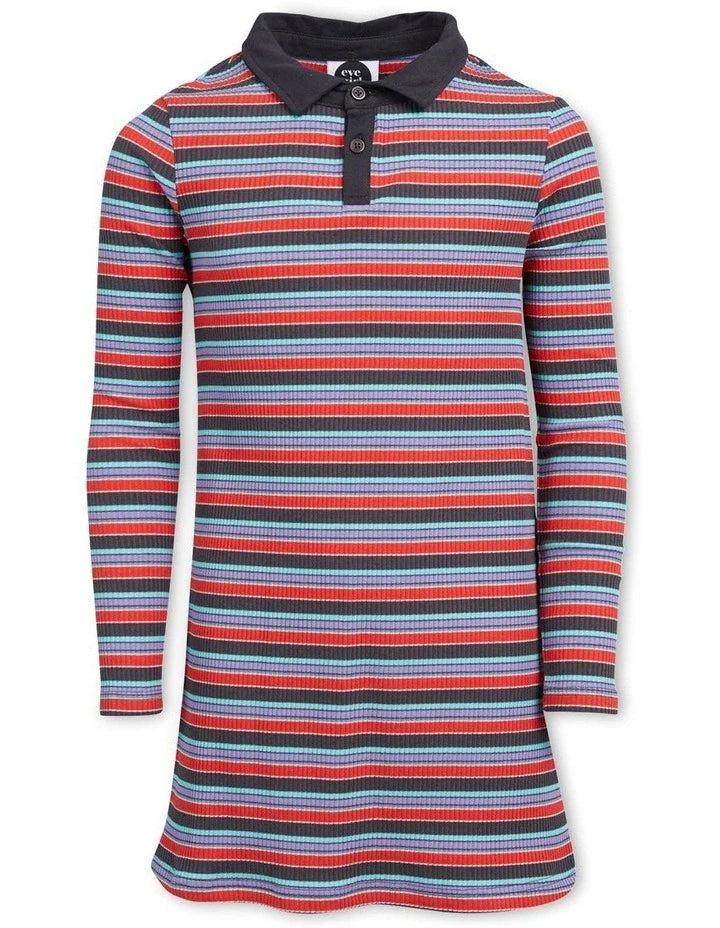 Eve Girl Allsorts Rugby Dress Girls 8 - TheSquarePeg