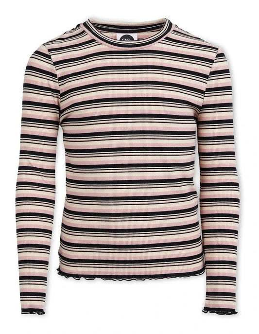 Eve Girl Flora LS Rib Tee