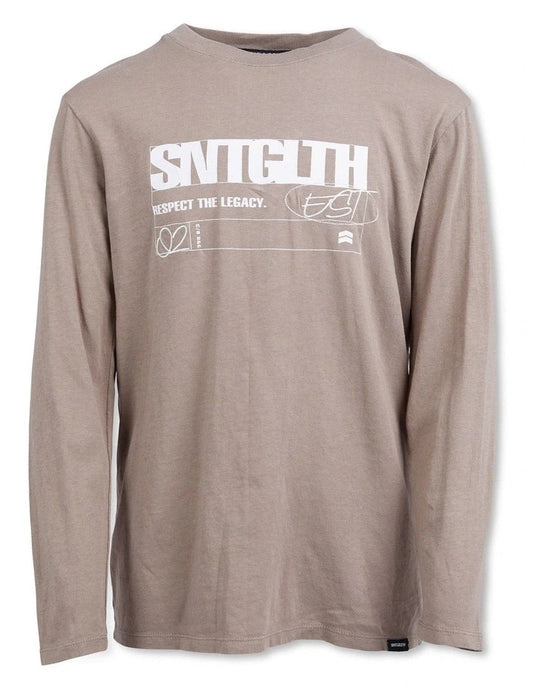 St. Goliath Legacy L/S Tee Mushroom - TheSquarePeg