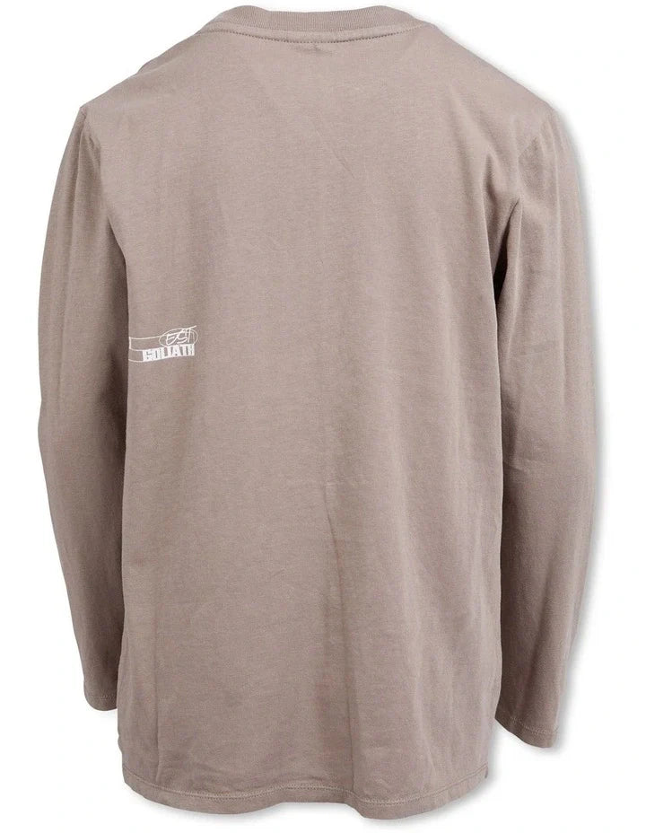 St. Goliath Legacy L/S Tee Mushroom - TheSquarePeg