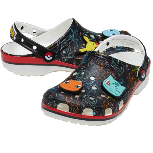 Crocs Kids Pokemon Print Classic Clog