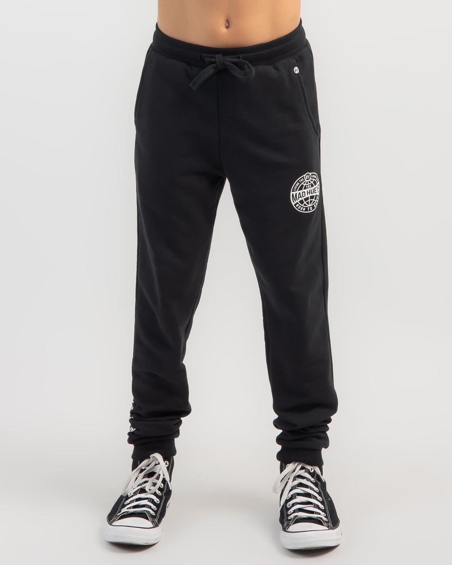 THE MAD HUEYS- GLOBAL TRACKPANTS - TheSquarePeg