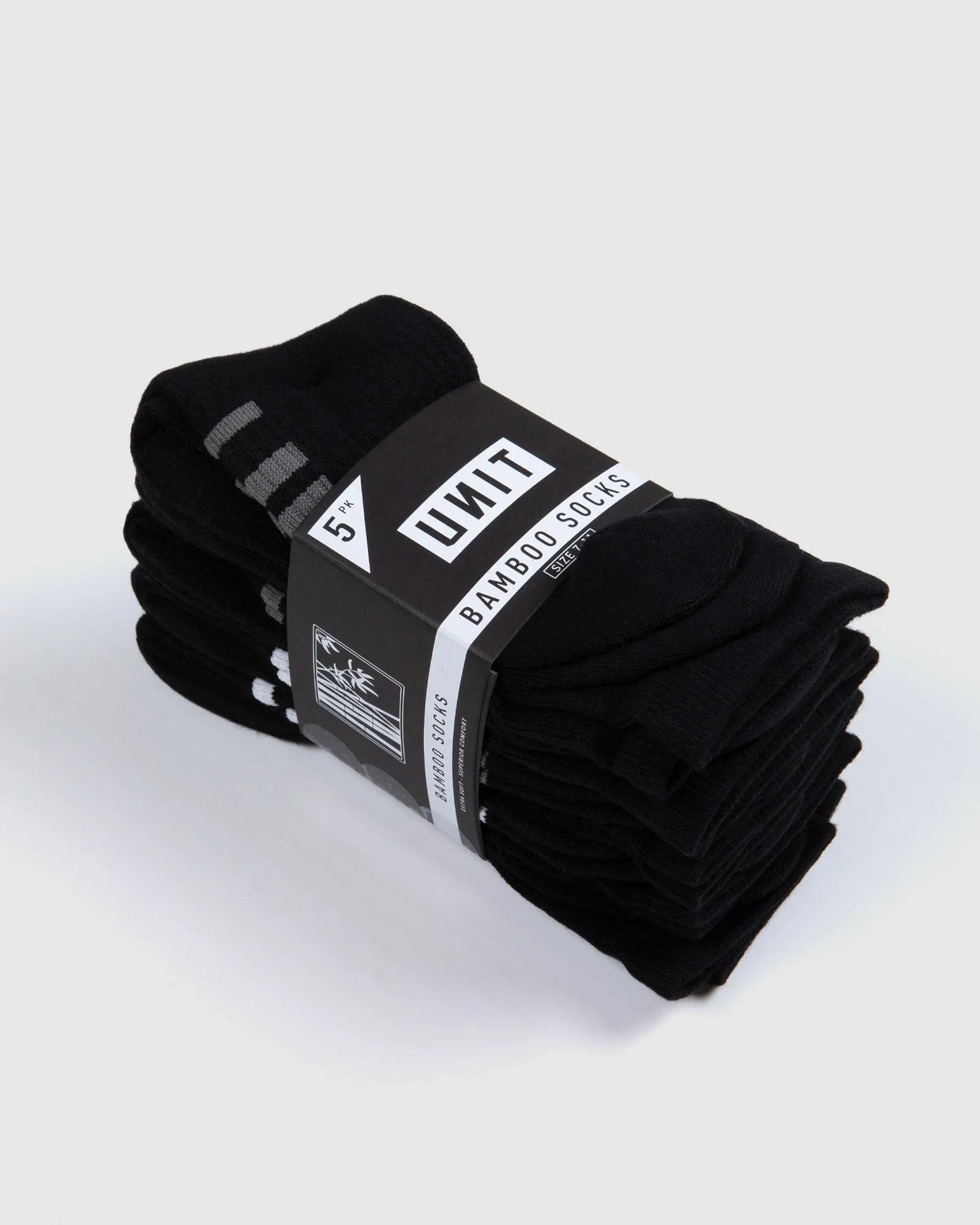 UNIT Mens Socks - Bamboo 5pk - Respond
