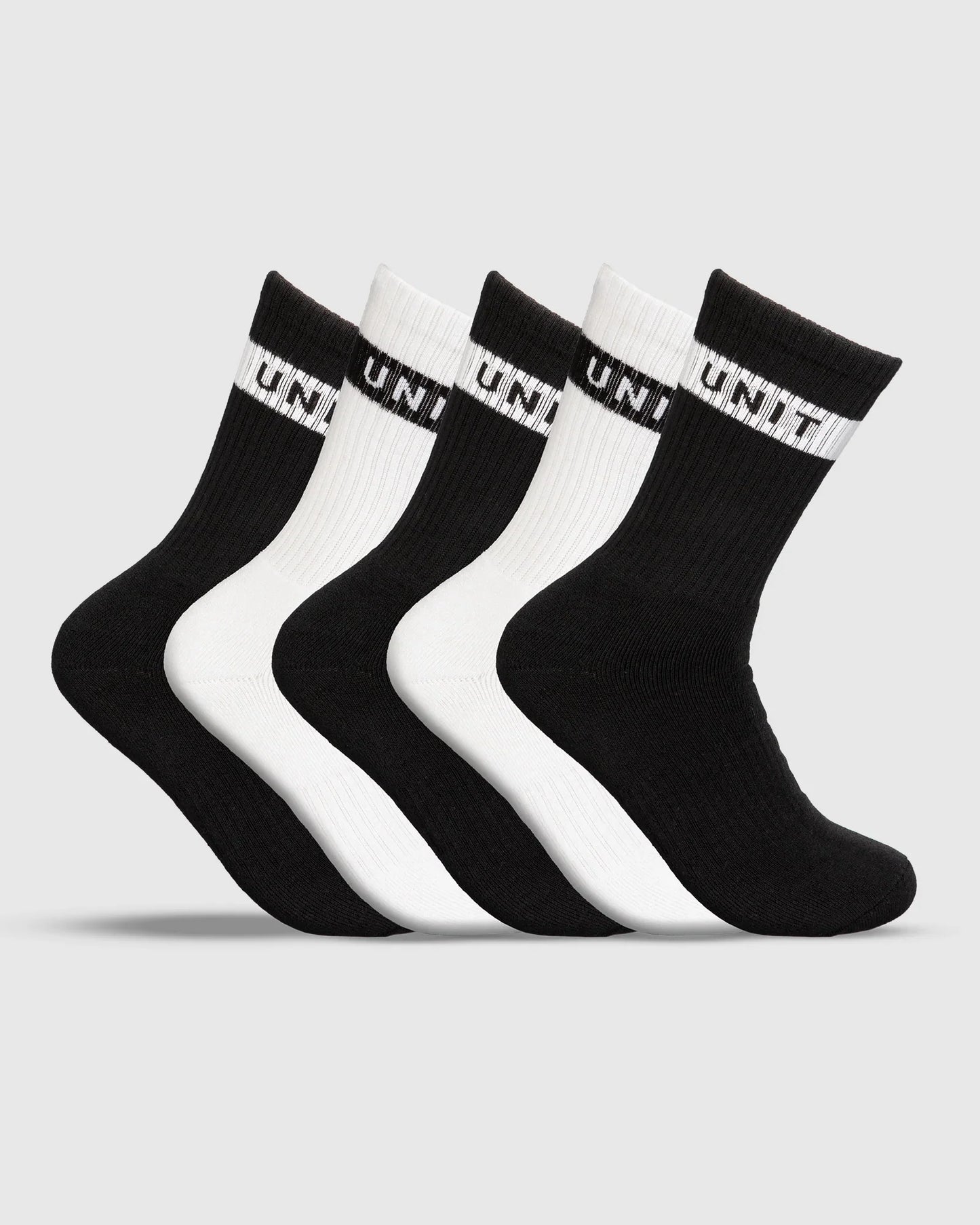 UNIT Ladies Socks - 5pk Bamboo Hi-Lux - Wander