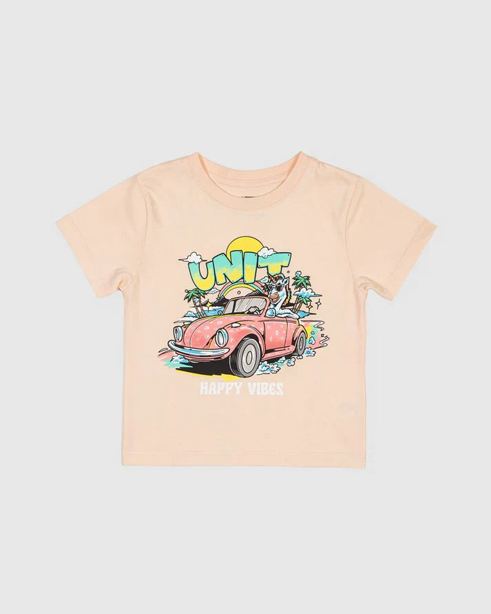 UNIT- HAPPY VIBES- KIDS TEE - TheSquarePeg