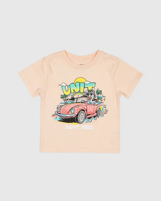 UNIT- HAPPY VIBES- KIDS TEE - TheSquarePeg
