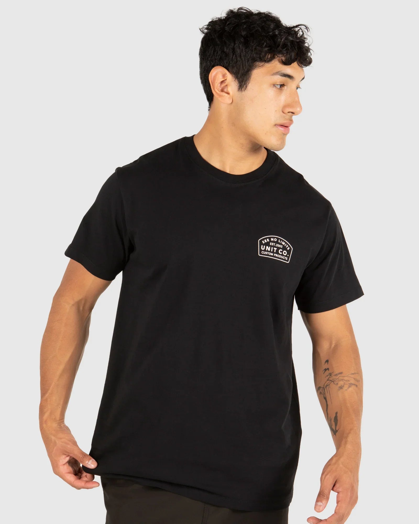 UNIT Mens Tee - Dispatch Black - TheSquarePeg