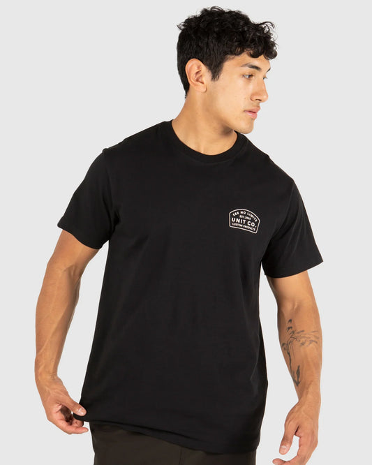 UNIT Mens Tee - Dispatch Black - TheSquarePeg