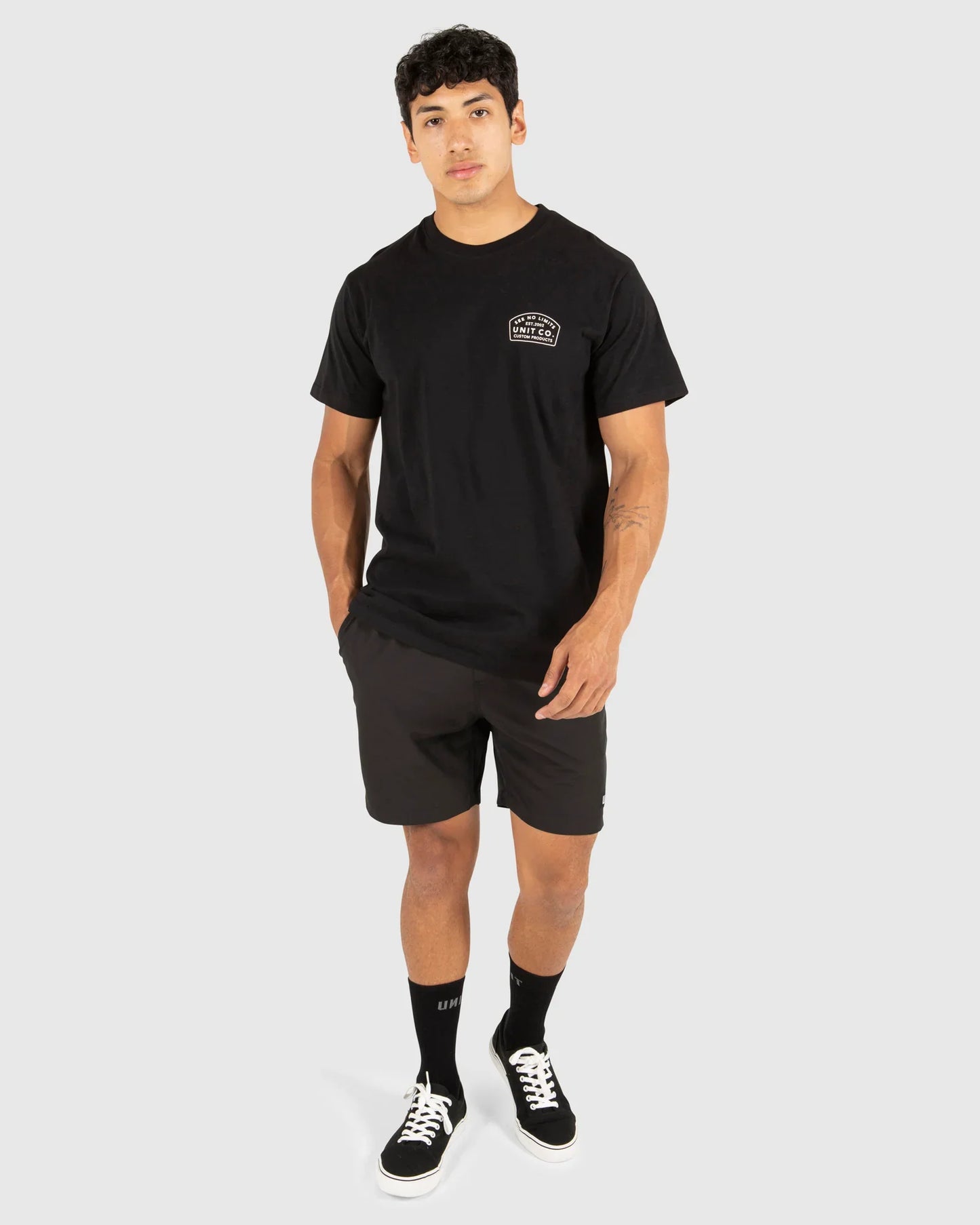 UNIT Mens Tee - Dispatch Black - TheSquarePeg