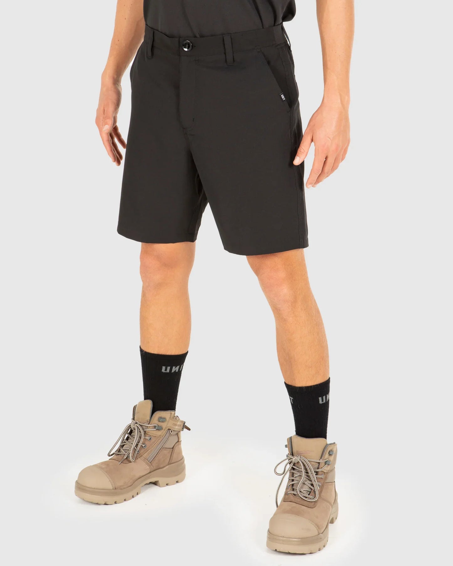 UNIT Mens Shorts - Flexlite Black Med