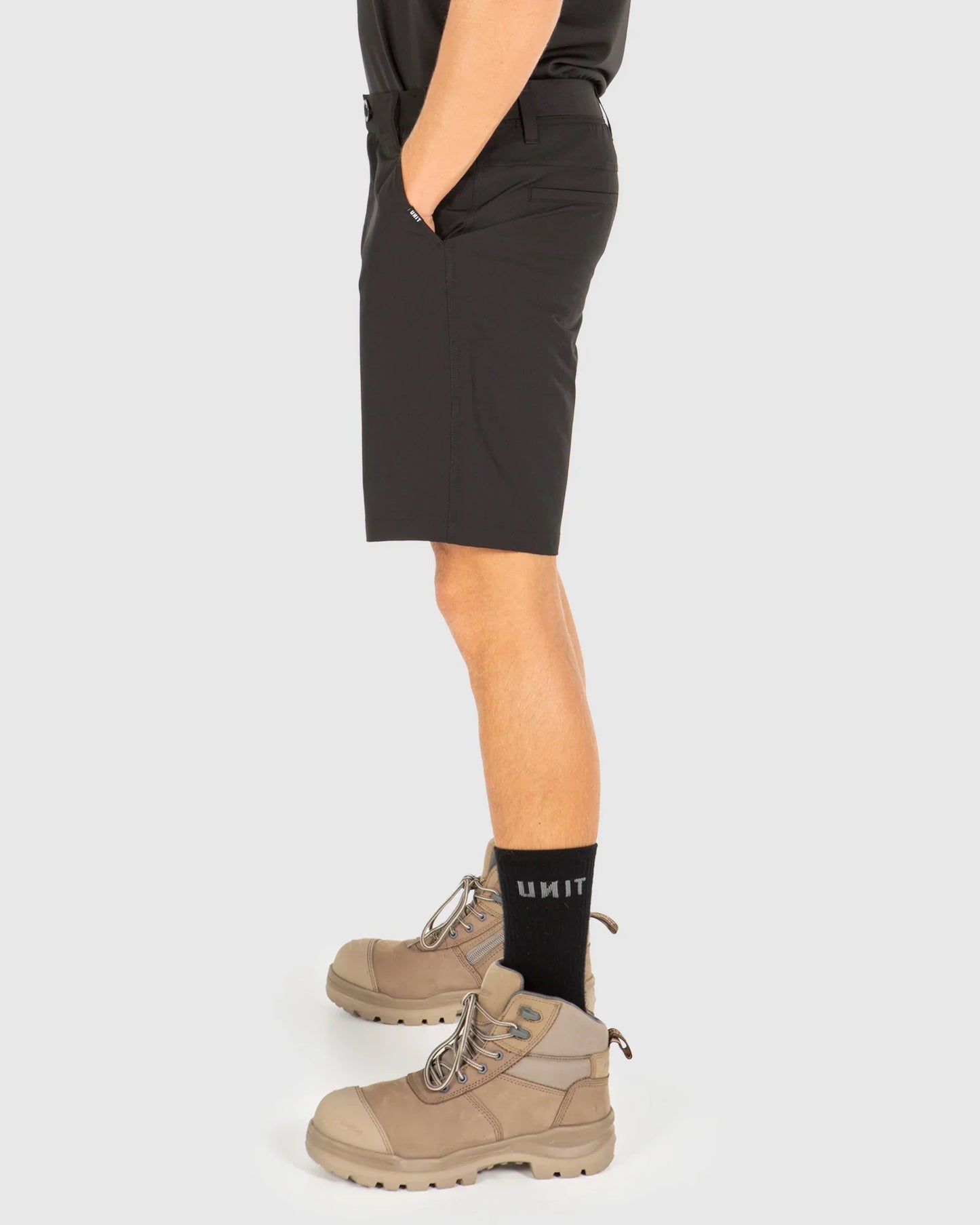UNIT Mens Shorts - Flexlite Black Med
