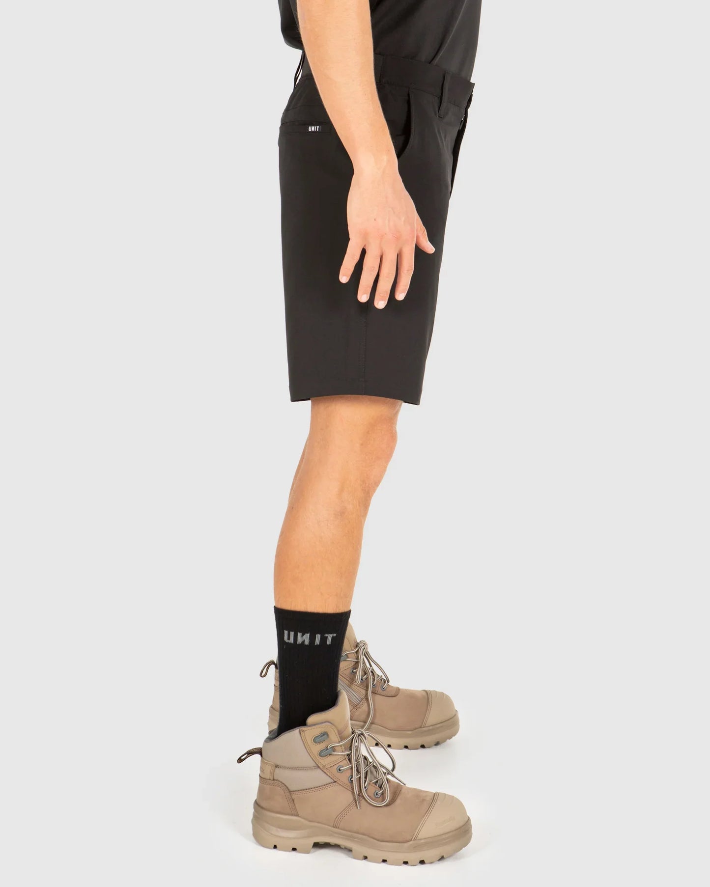 UNIT Mens Shorts - Flexlite Black Med