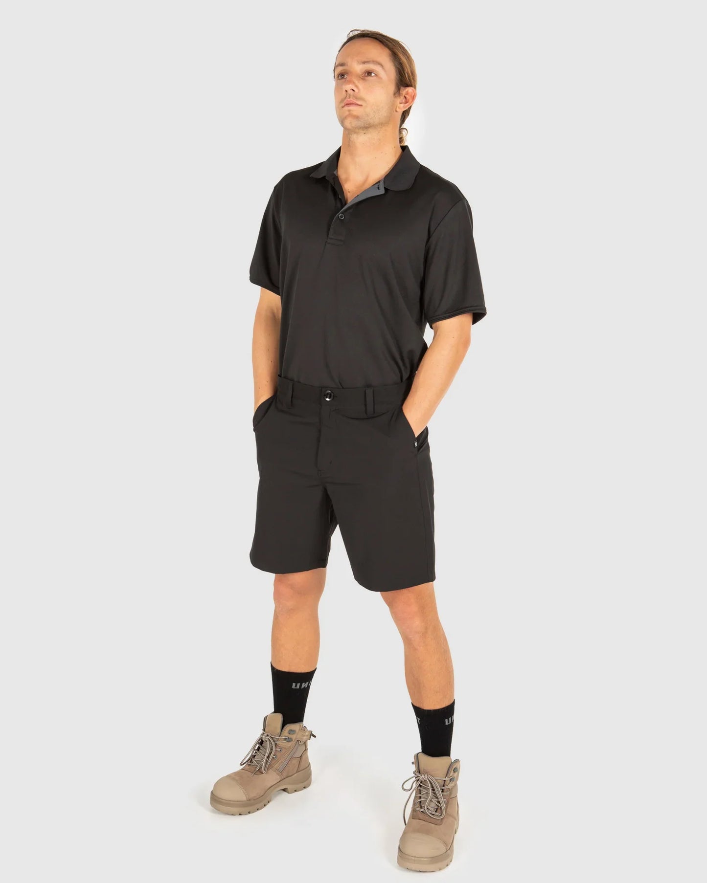 UNIT Mens Shorts - Flexlite Black Med