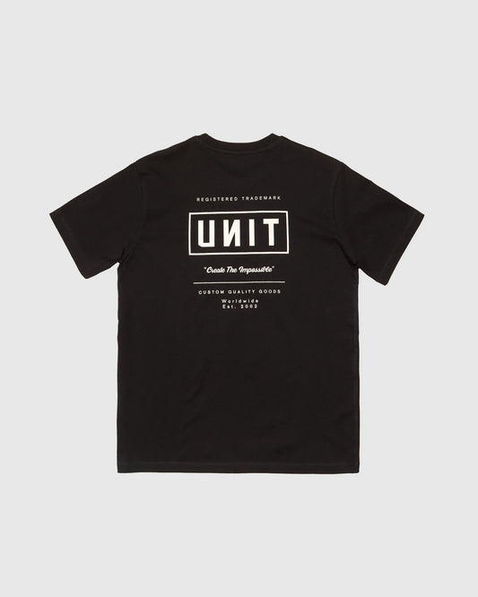 UNIT Youth Tee - Topic Black - TheSquarePeg