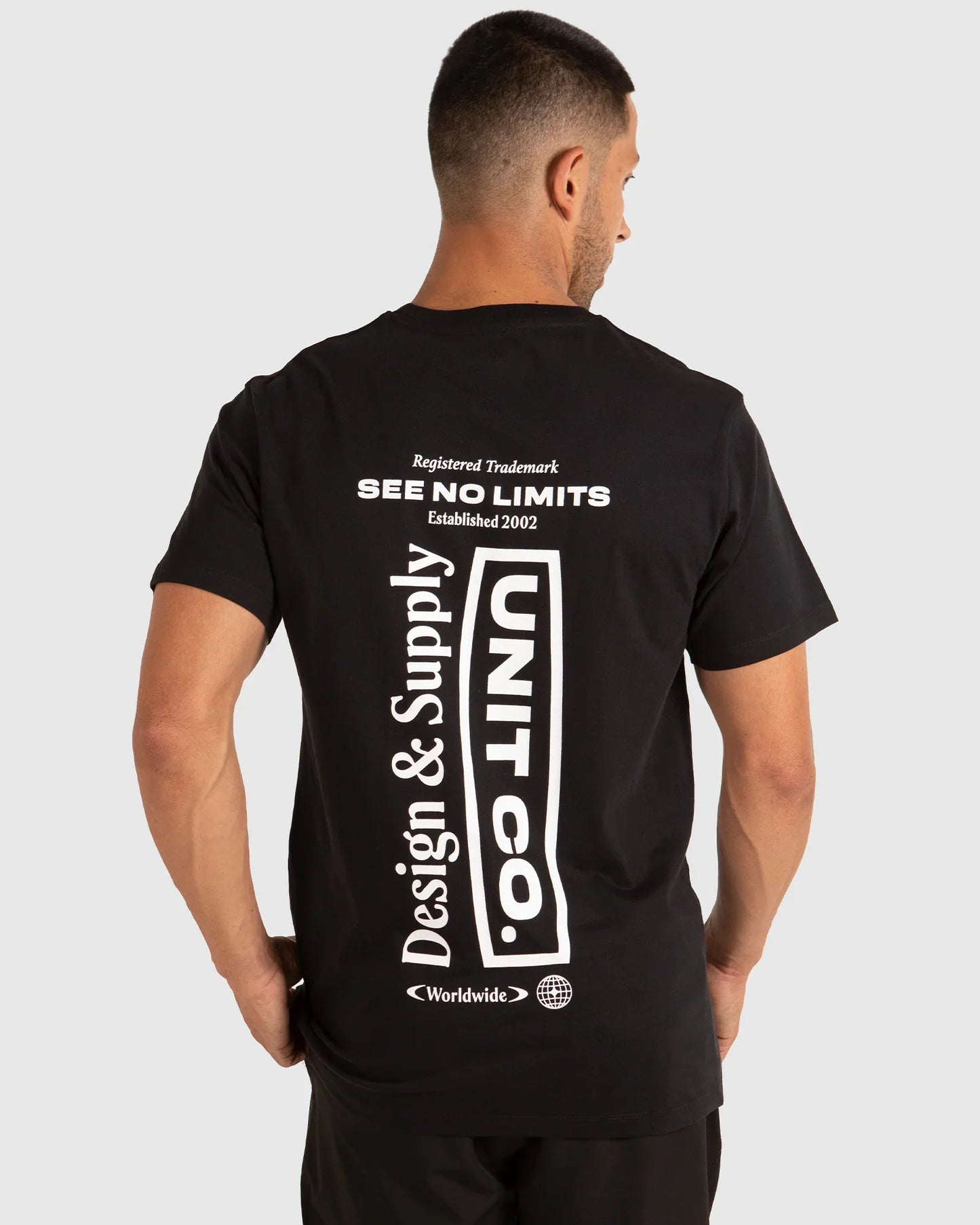 UNIT Mens Tee - Outlook Black Sml