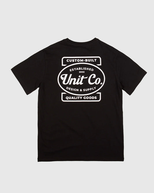 UNIT Youth Tee - Craft Black - TheSquarePeg