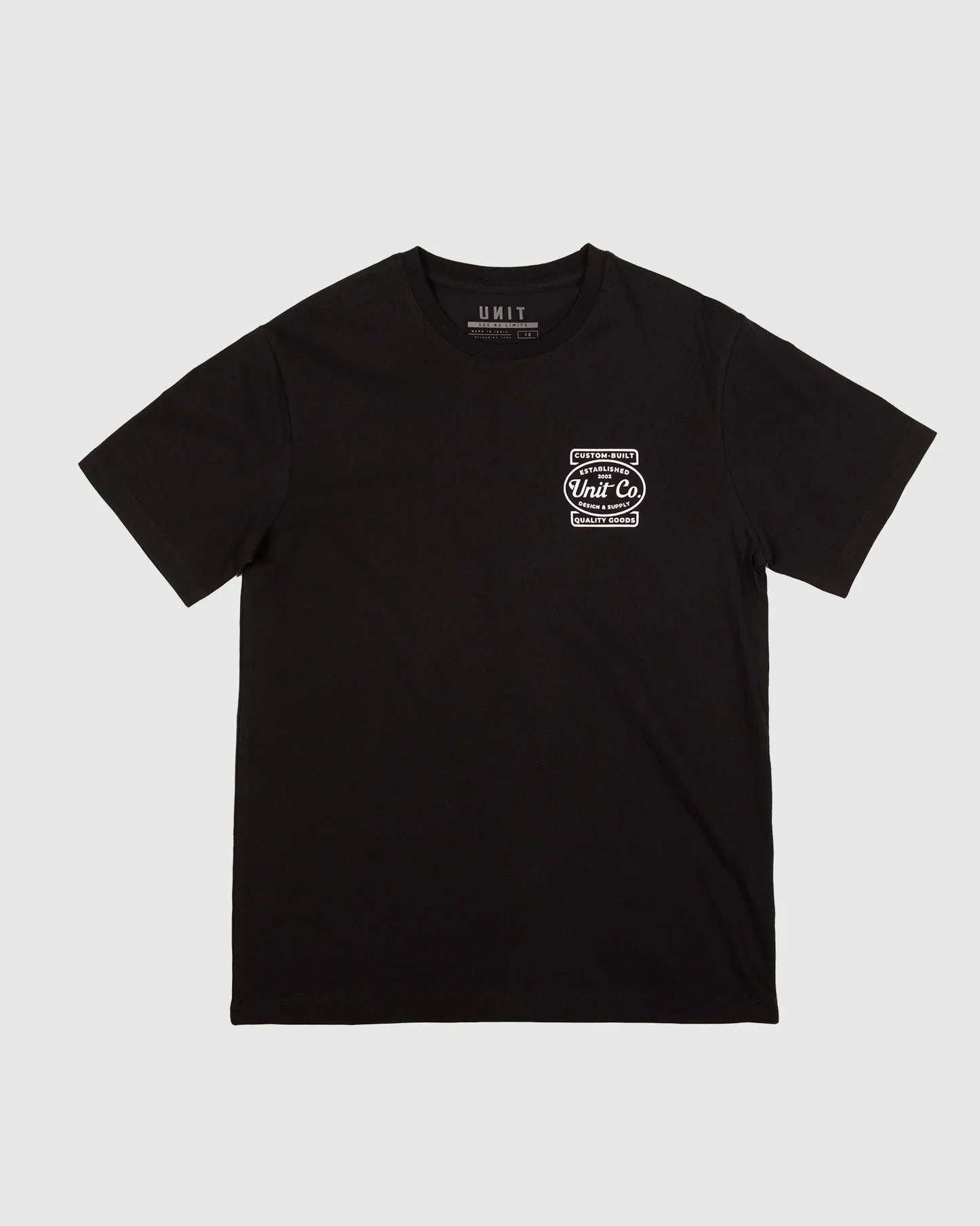 UNIT Youth Tee - Craft Black - TheSquarePeg