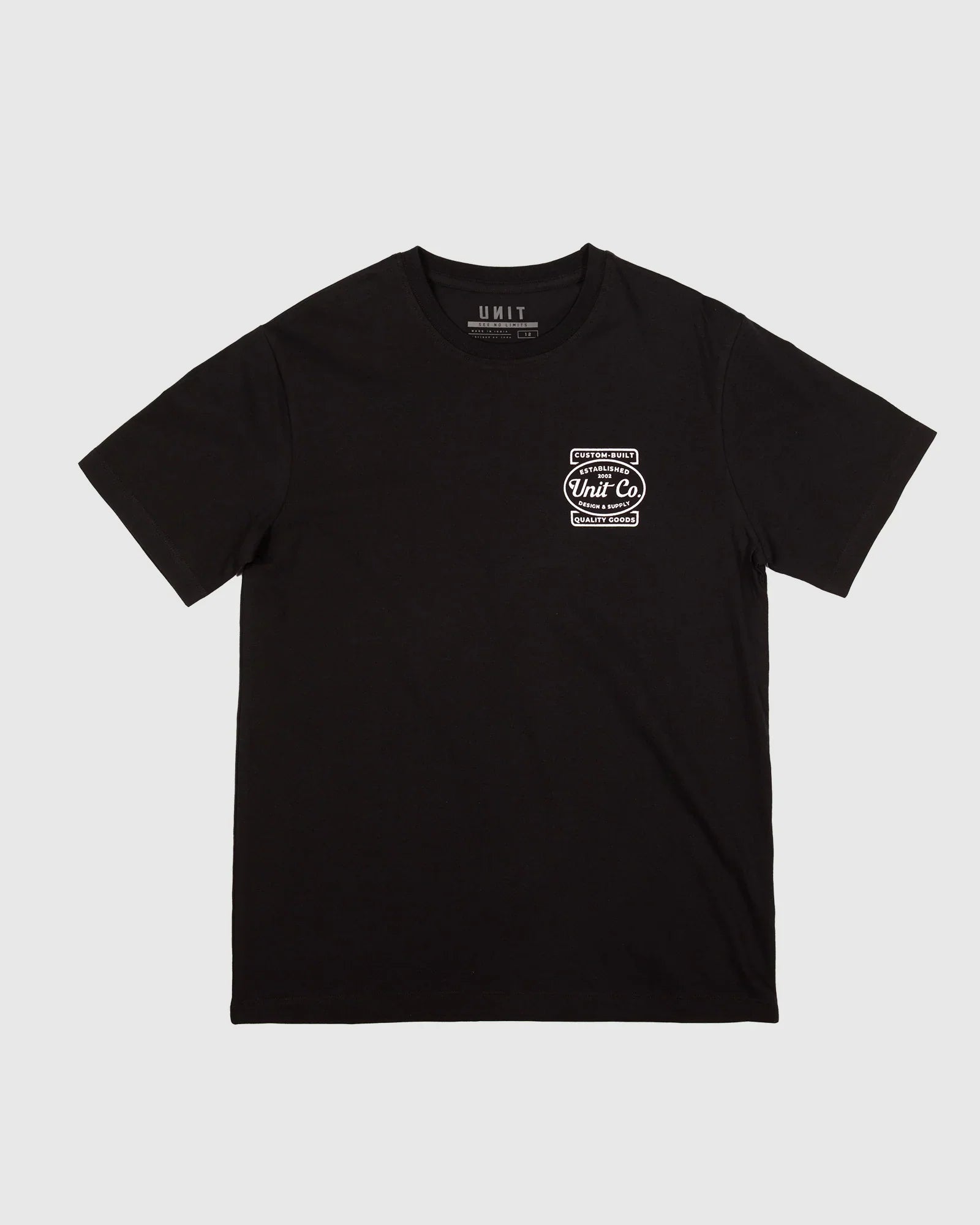 UNIT Youth Tee - Craft Black - TheSquarePeg