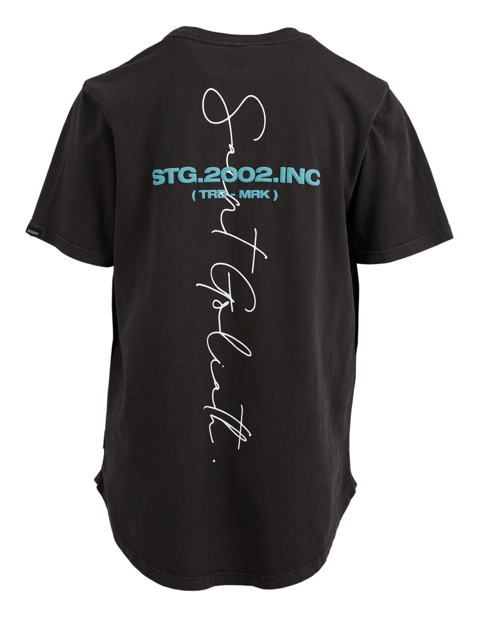St. Goliath High Rise Tee Washed Black - TheSquarePeg
