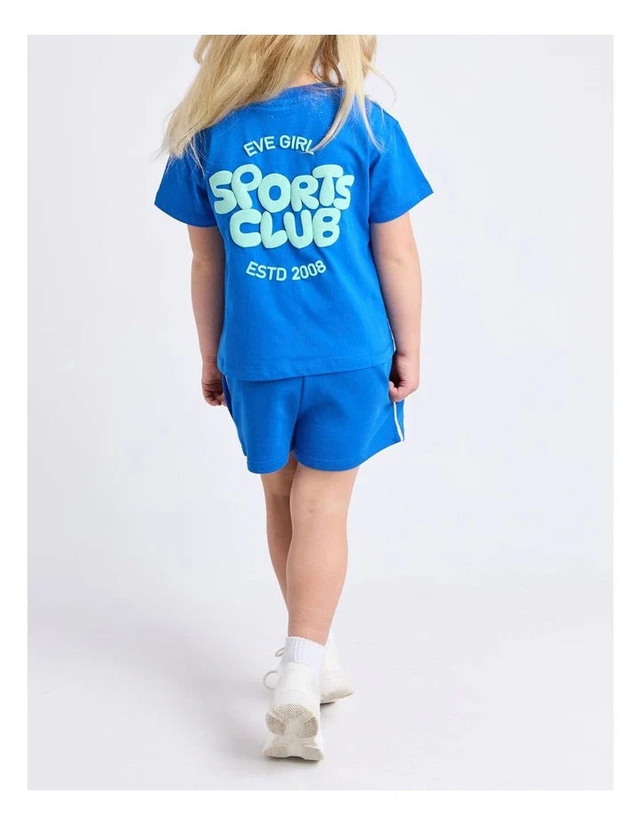 Eve Girl Sports Club Tee 3-7