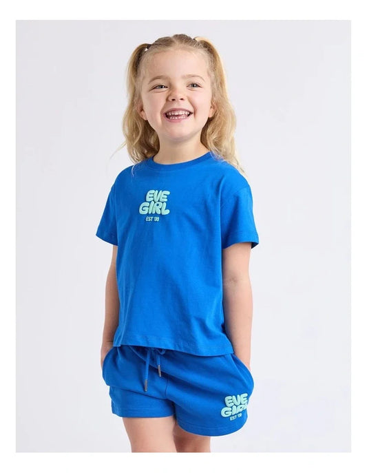 Eve Girl Sports Club Tee 3-7