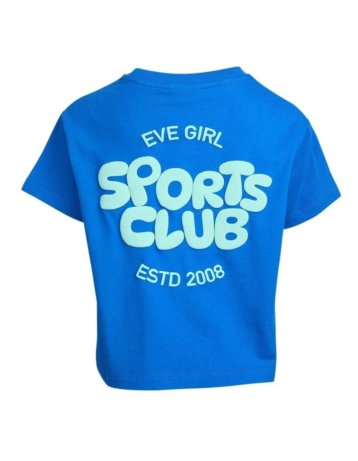 Eve Girl Sports Club Tee 3-7