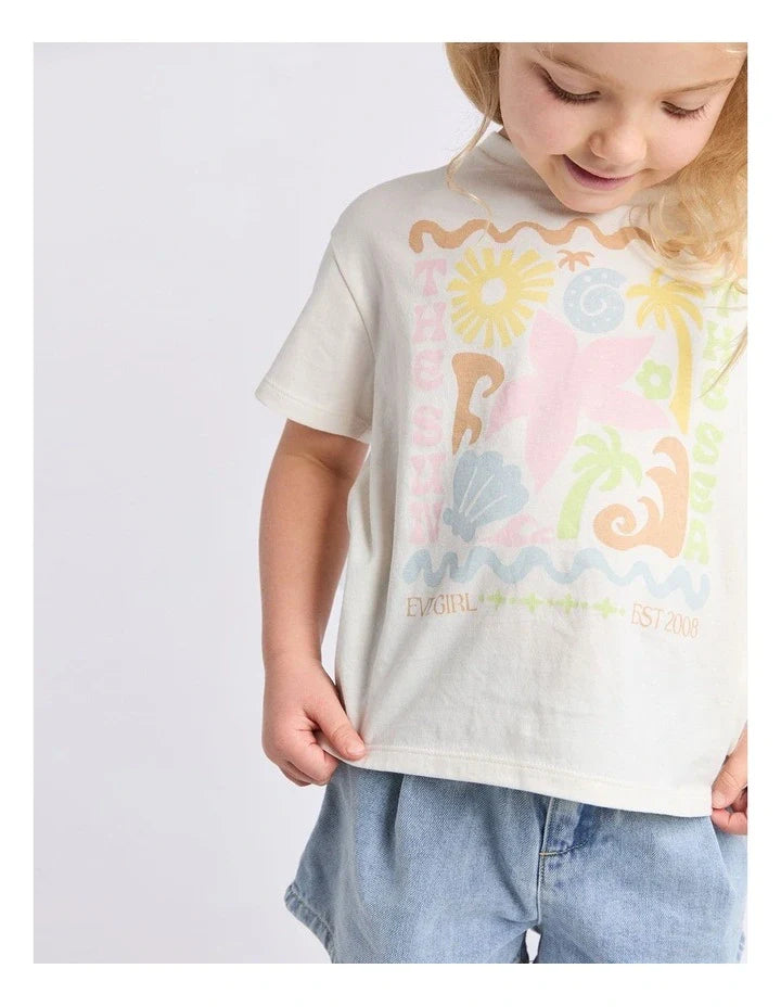 Eve Girl Tropical Tee