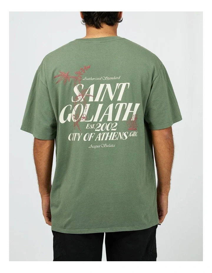 St. Goliath Athens Embroidered Shirt
