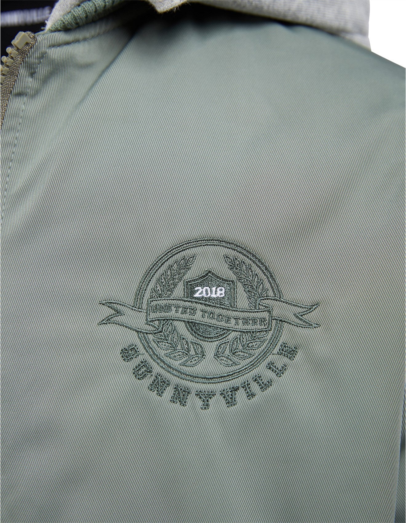 SunnyVille Hayes Bomber Jacket Green Boys - TheSquarePeg