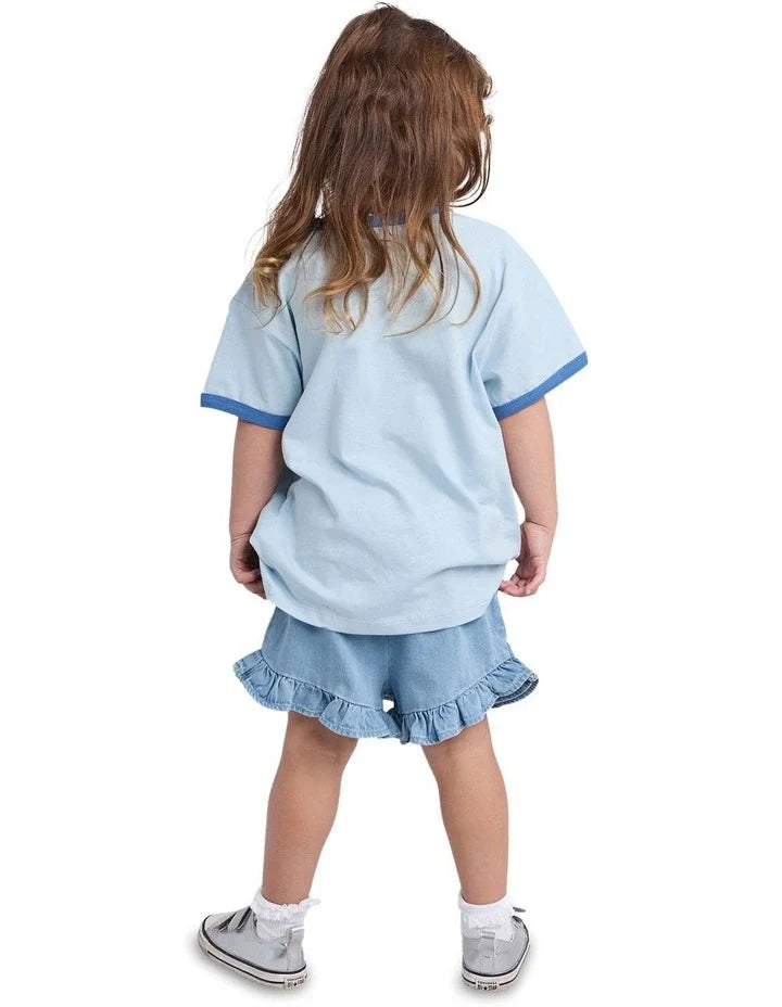 Eve Girl Rodeo Ringer Tee