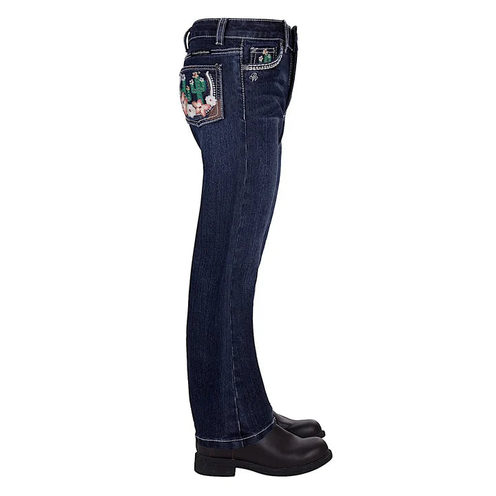 Pure Western Girls Zoe Boot Cut Jean Girls 2